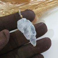 Highly Translucent Icy Jadeite "Longevity" Pendant (JAB006322) 3