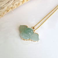 Highly Translucent Icy Green Jadeite “Angel” Pendant (JAB006857) 7