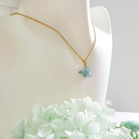 Highly Translucent Icy Blue Jadeite "Auspicious Snake" Pendant (JAB007546) 7