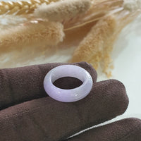 Translucent Brilliant Lavender Jadeite Abacus Ring (JAD001209) 5