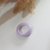 Translucent Brilliant Lavender Jadeite Abacus Ring (JAD001209) 9