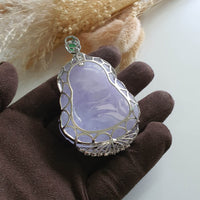 Translucent Brilliant Lavender "Supreme Laughing Buddha" Pendant (SJB002193) 5