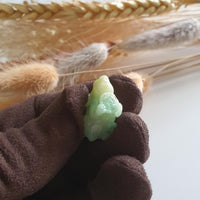 Translucent Yellow and Green Jadeite "Mouse" Pendant (JAB004705) 4