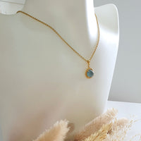 Highly Translucent Icy Jewel Blue Jadeite "Blue Dew" Pendant (JAB005211) 8