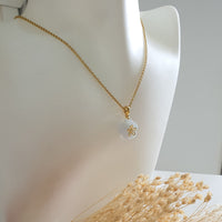 Good Translucency Icy “Petunia” Pendant (JAB006533) 7