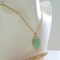 Translucent Icy Apple Green Jadeite “The Icy Greenery” Pendant (JAB006665) 9