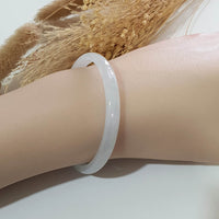 Highly Translucency Icy Jadeite Bangle (JAC002615) 8