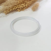 Highly Translucency Icy Jadeite Bangle (JAC002615) 7
