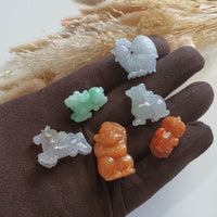 Translucent Colourful Jadeite "The Twelve Zodiacs" Pendants/Ornament (JAM000665) 6