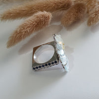 Highly Translucent Icy Jadeite “Prosperity GoldFishes” Ring (SJD000322) 6